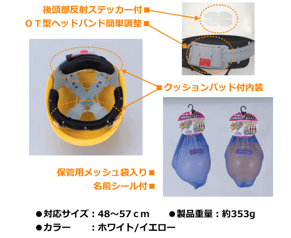 児童用防災ヘルメットの特長