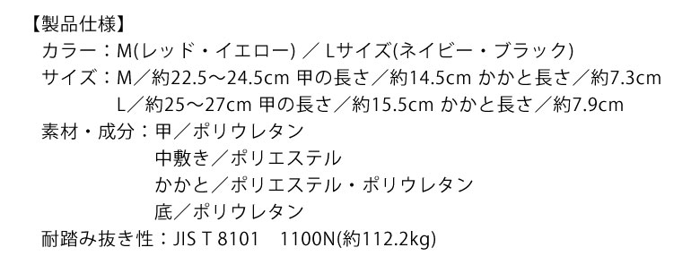 普段から災害に備える防活スリッパの仕様