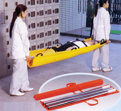 レスキューキャリーマット専用３連結式担架棒