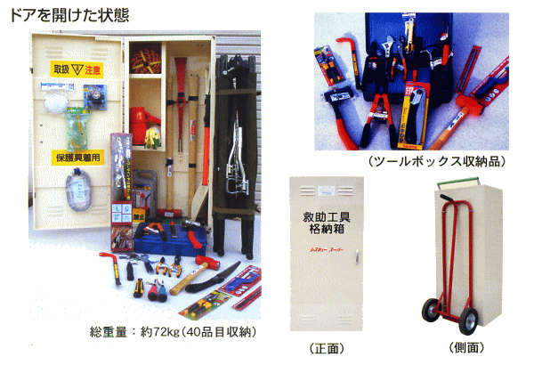 救助用工具格納箱　レスキュースーパー４０